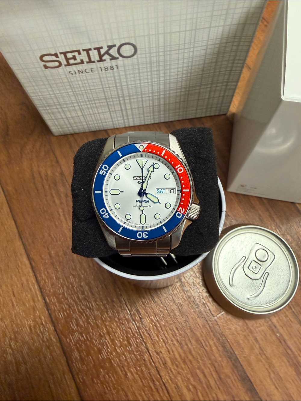 Limited Edition Pepsi x Seiko 5 Sport